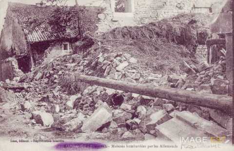Maison détruite (Raulecourt)